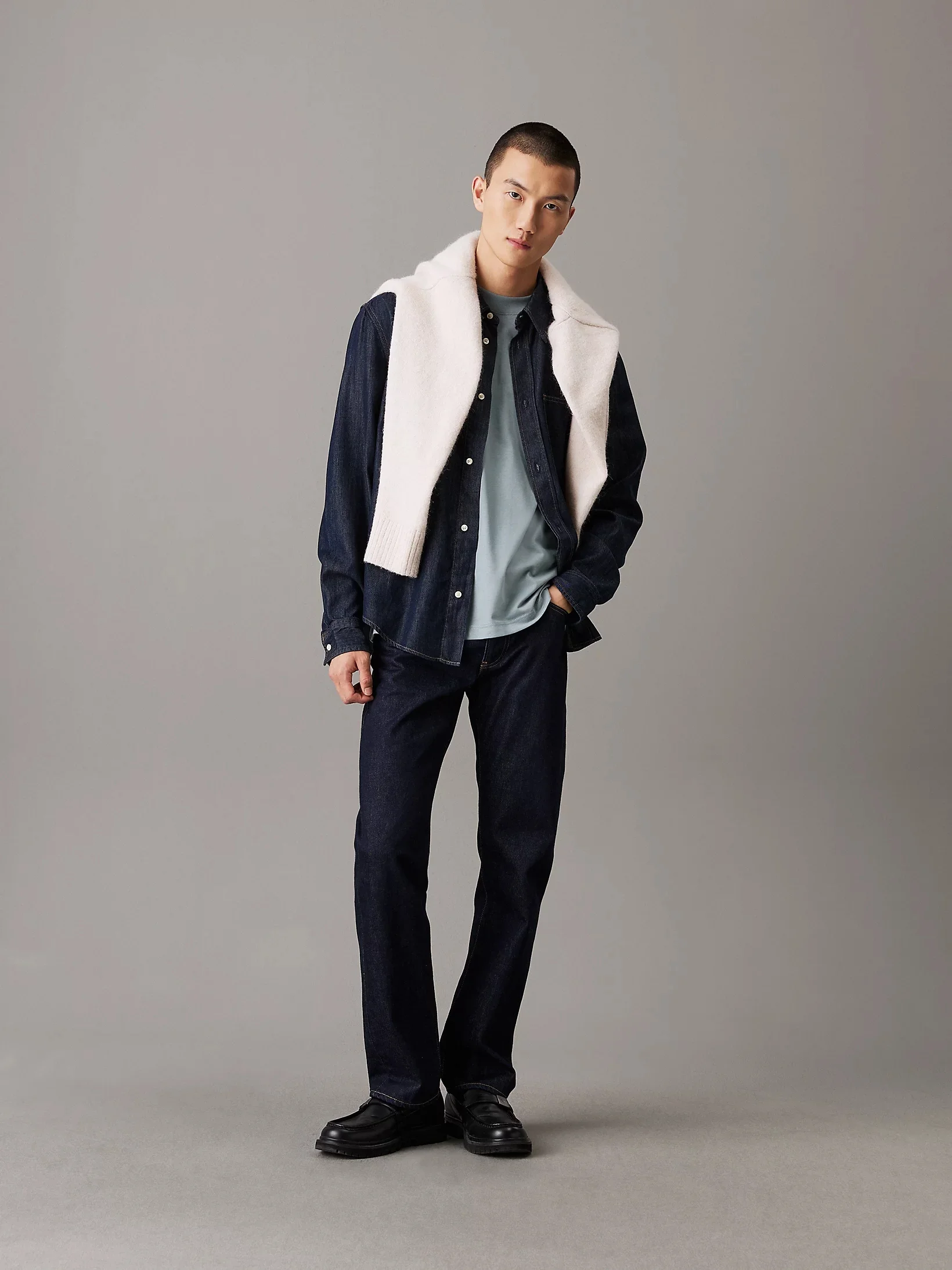 CK JEANS Áo Sơ Mi Nam Regular Fit