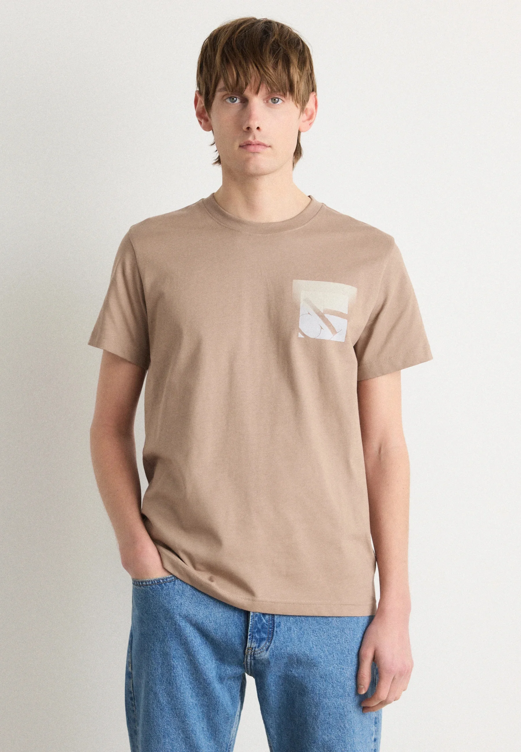 CK JEANS Áo Thun Nam Regular Fit