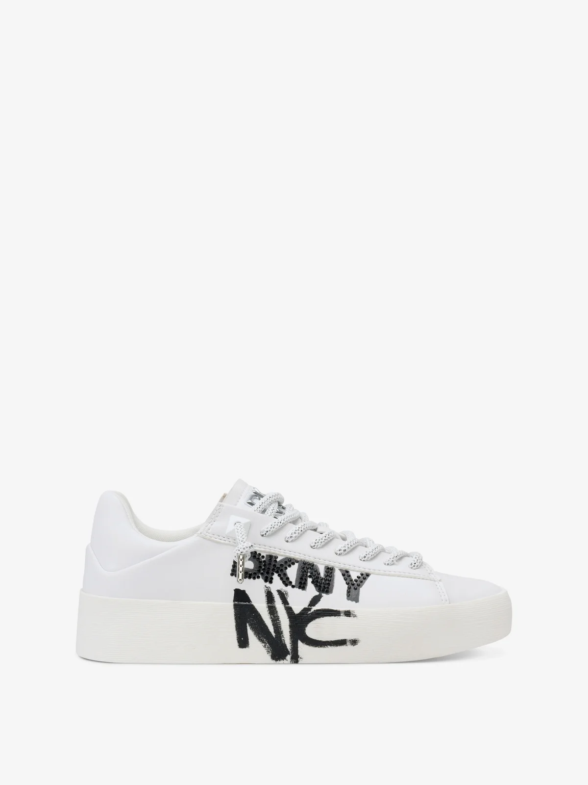DKNY Giày Kiểu Dáng Thể Thao Nữ Garren Graffiti-Sneakers Mule