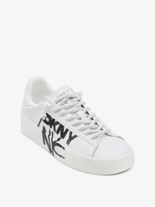 DKNY Giày Kiểu Dáng Thể Thao Nữ Garren Graffiti-Sneakers Mule