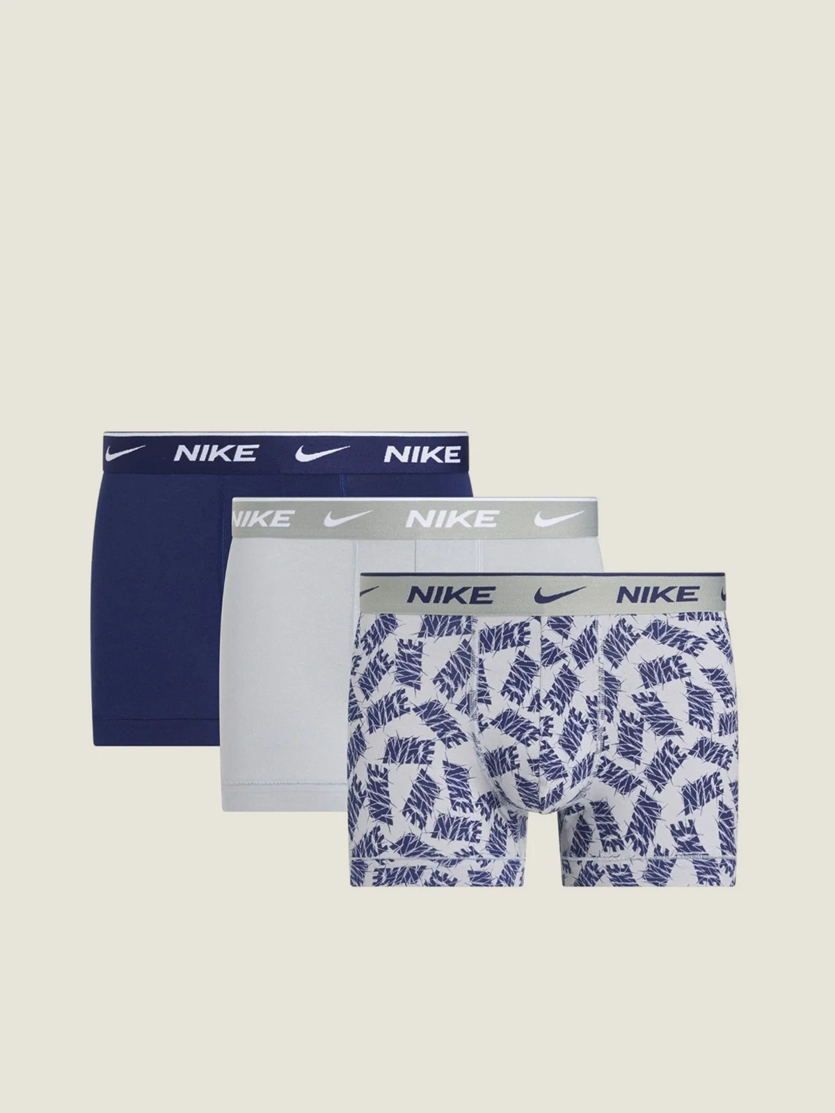 NIKE Set 3 Quần Lót Nam Evrydy Cttn Strtch Trunk 3Pk