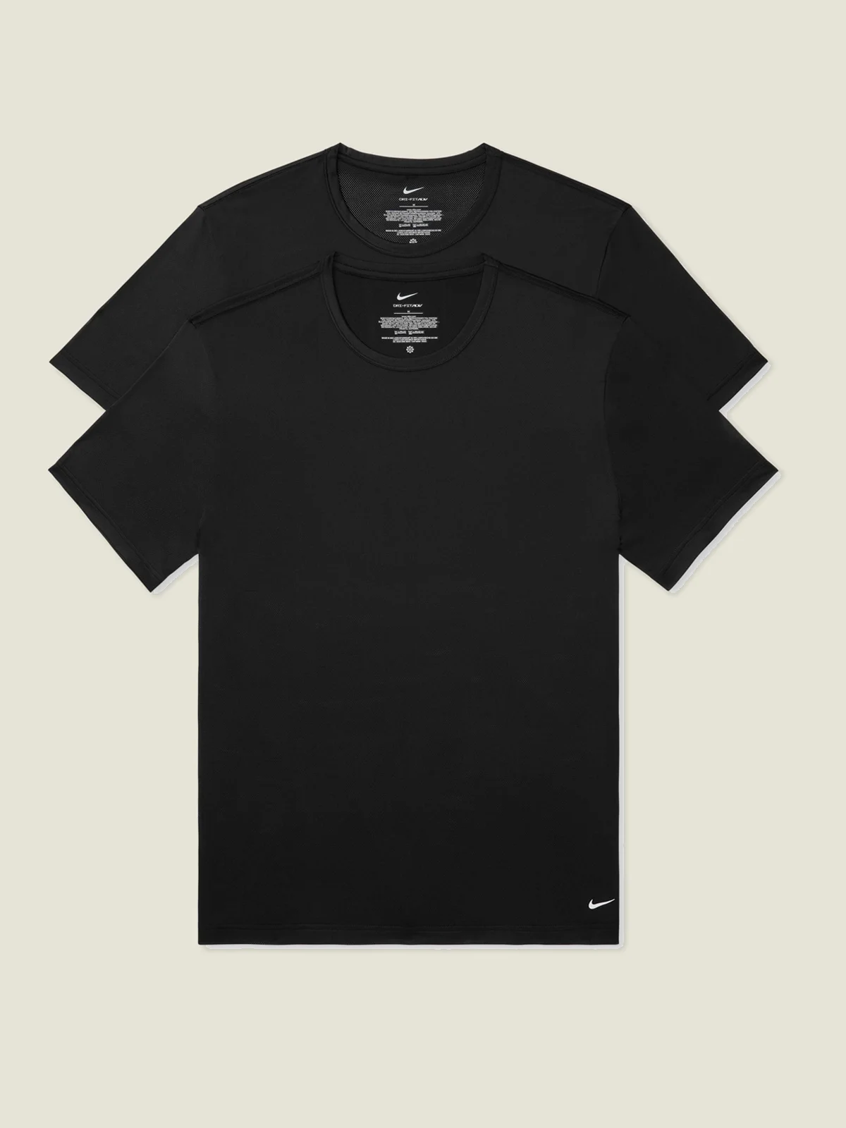 NIKE Set 3 Áo Lót Nam Tay Ngắn