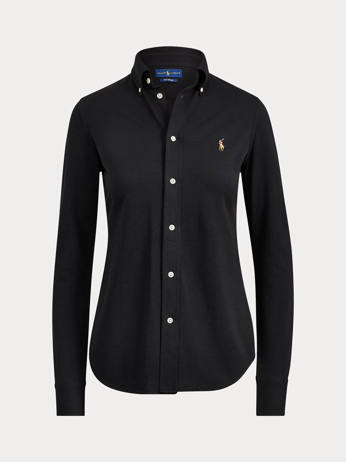 POLO RALPH LAUREN Áo Sơ Mi Nữ Tay Dài Knit Cotton Oxford Shirt