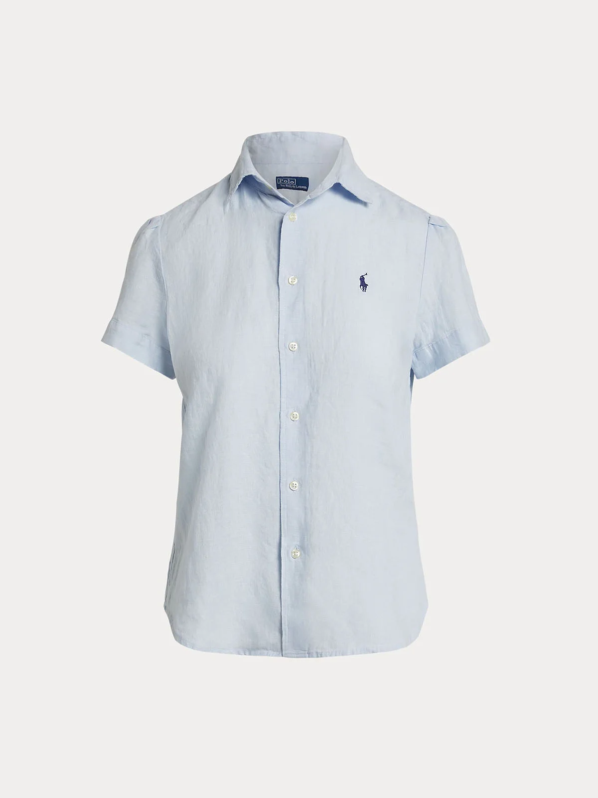 POLO RALPH LAUREN Áo Sơ Mi Nữ Tay Ngắn Linen Short-Sleeve Shirt