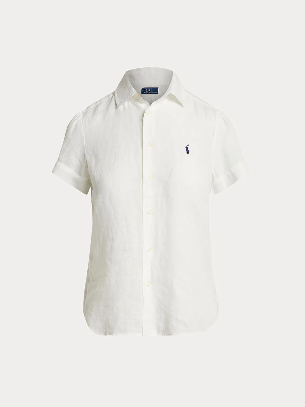 POLO RALPH LAUREN Áo Sơ Mi Nữ Tay Ngắn Linen Short-Sleeve Shirt