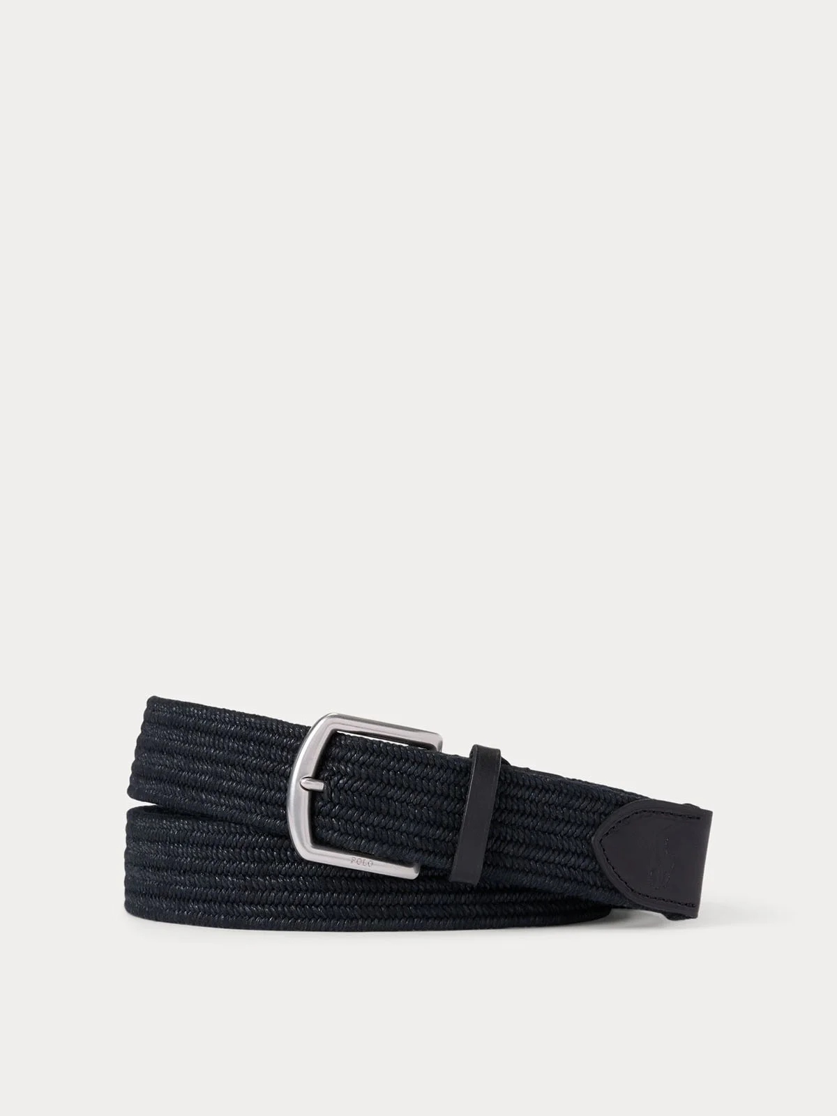 POLO RALPH LAUREN Dây Nịt Nam Leather-Trim Braided Belt