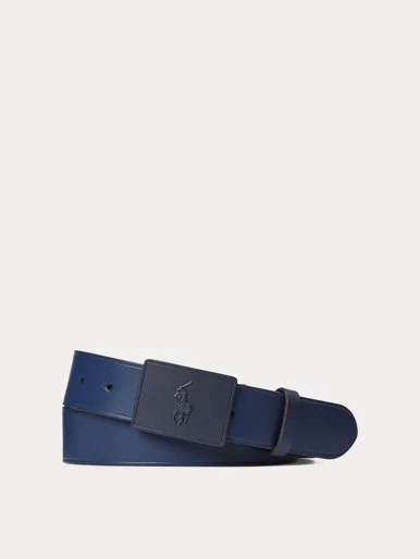 POLO RALPH LAUREN Dây Nịt Nam Pony Plaque Leather Belt