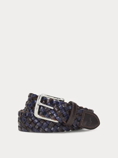POLO RALPH LAUREN Dây Nịt Nam Braided Leather Belt