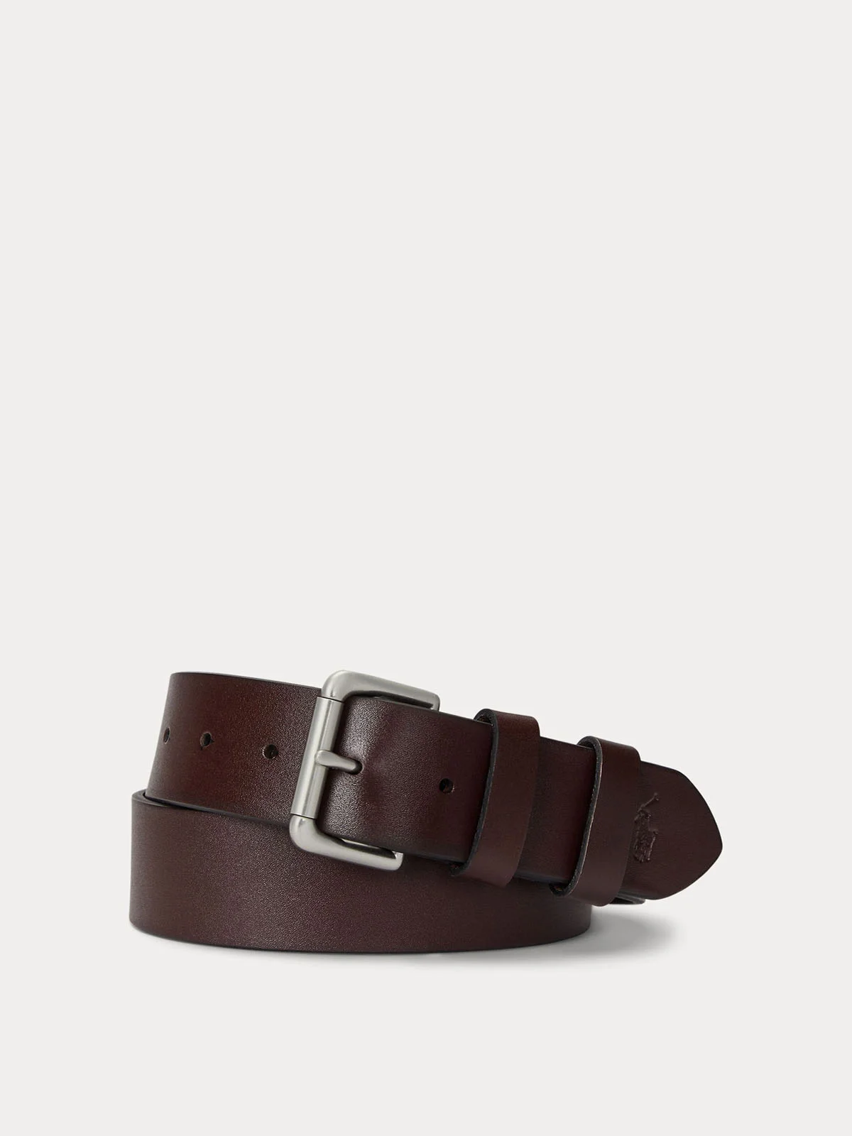POLO RALPH LAUREN Dây Nịt Nam Leather Roller-Buckle Belt