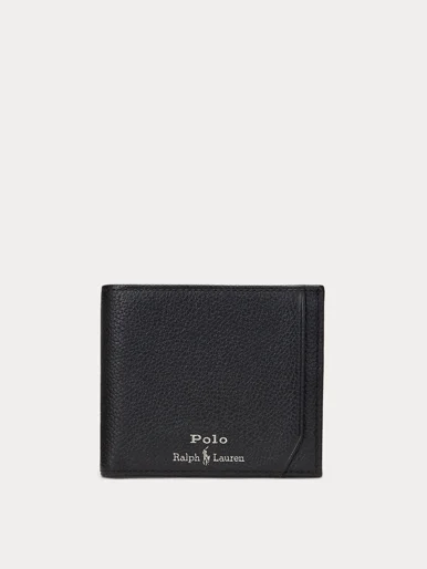 POLO RALPH LAUREN Ví Nam Pebbled Leather Billfold Wallet