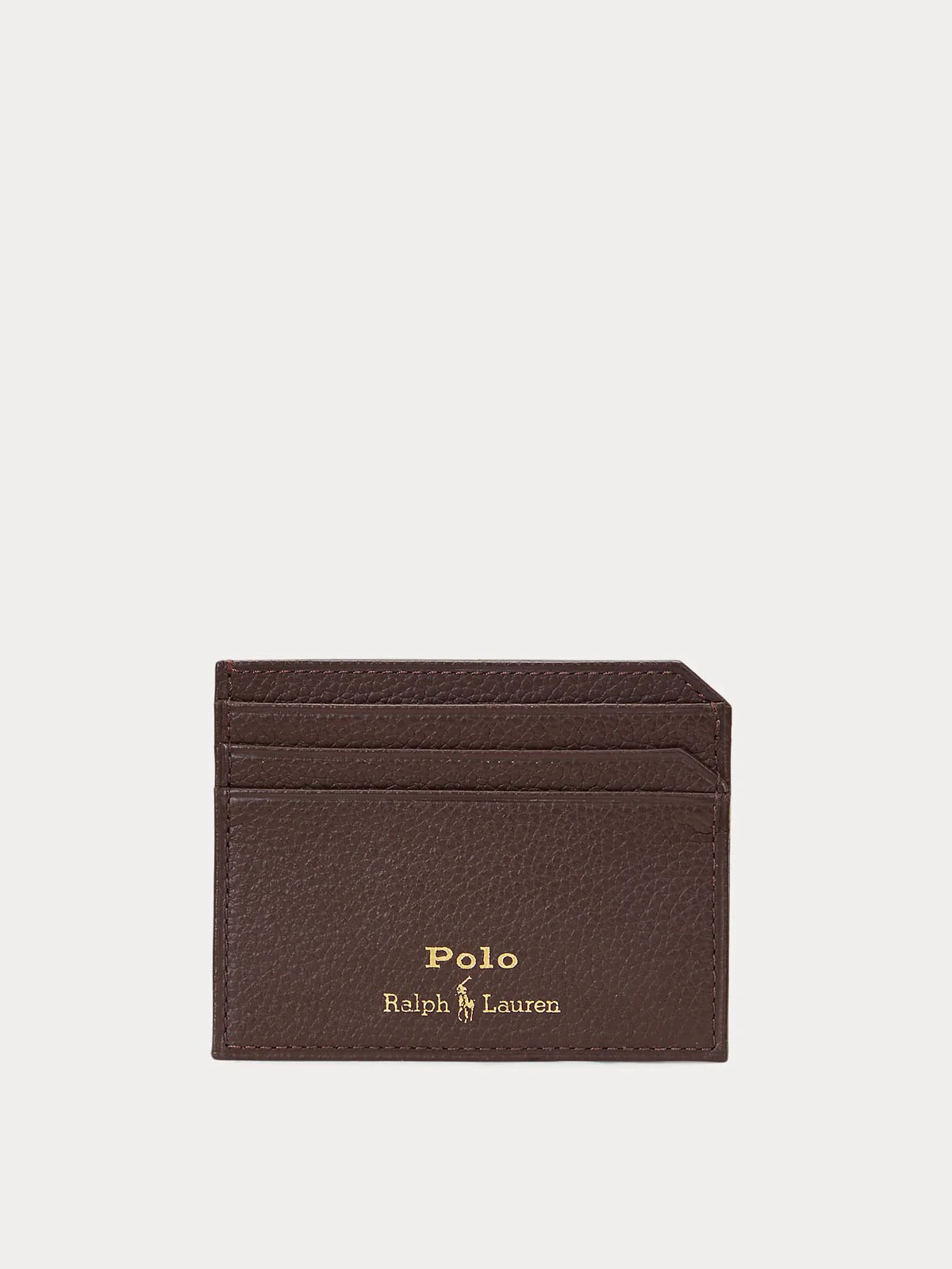 POLO RALPH LAUREN Ví Đựng Thẻ Nam Pebbled Leather Card Case