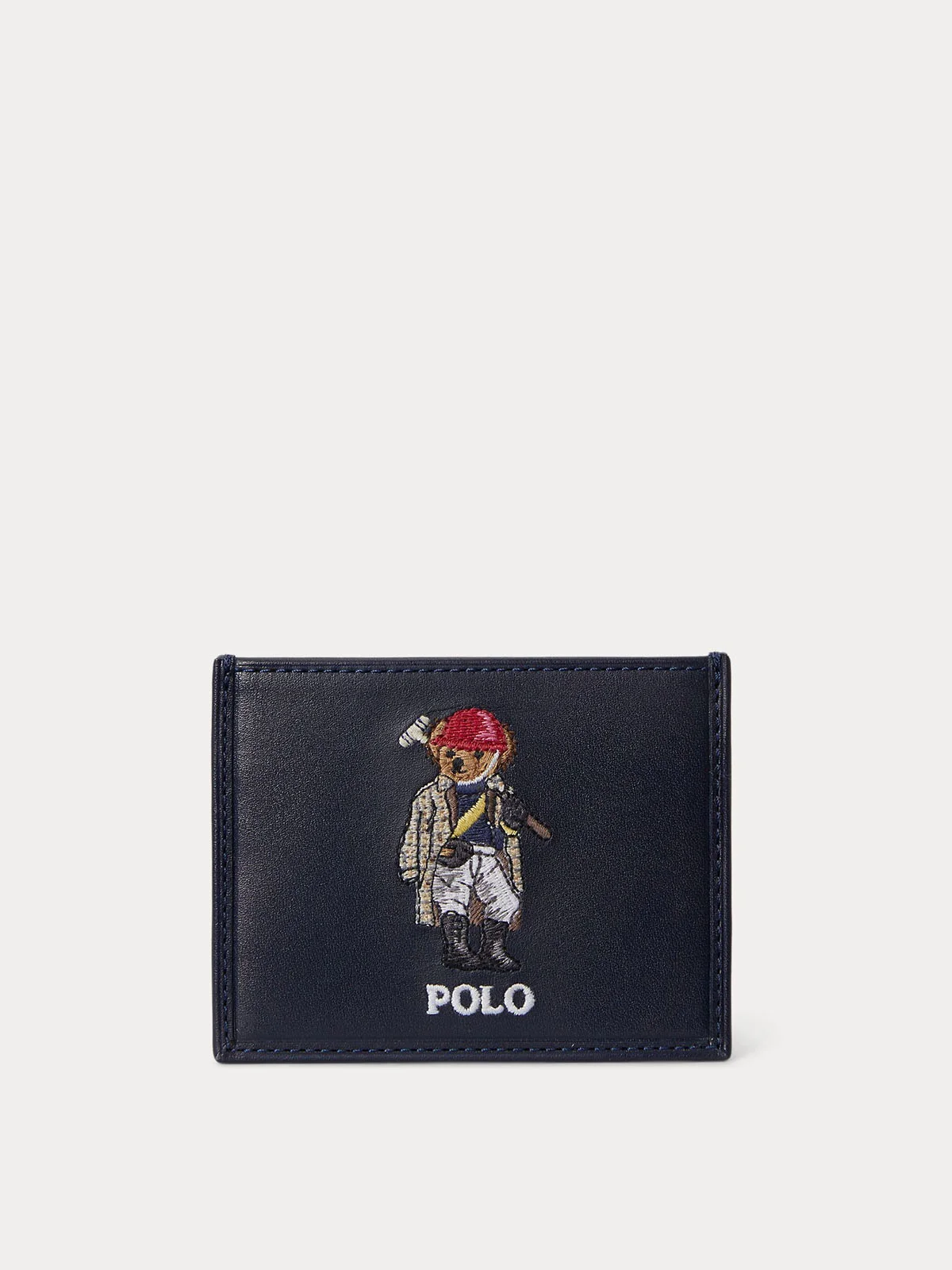 POLO RALPH LAUREN Ví Nam Polo Bear Leather Card Case