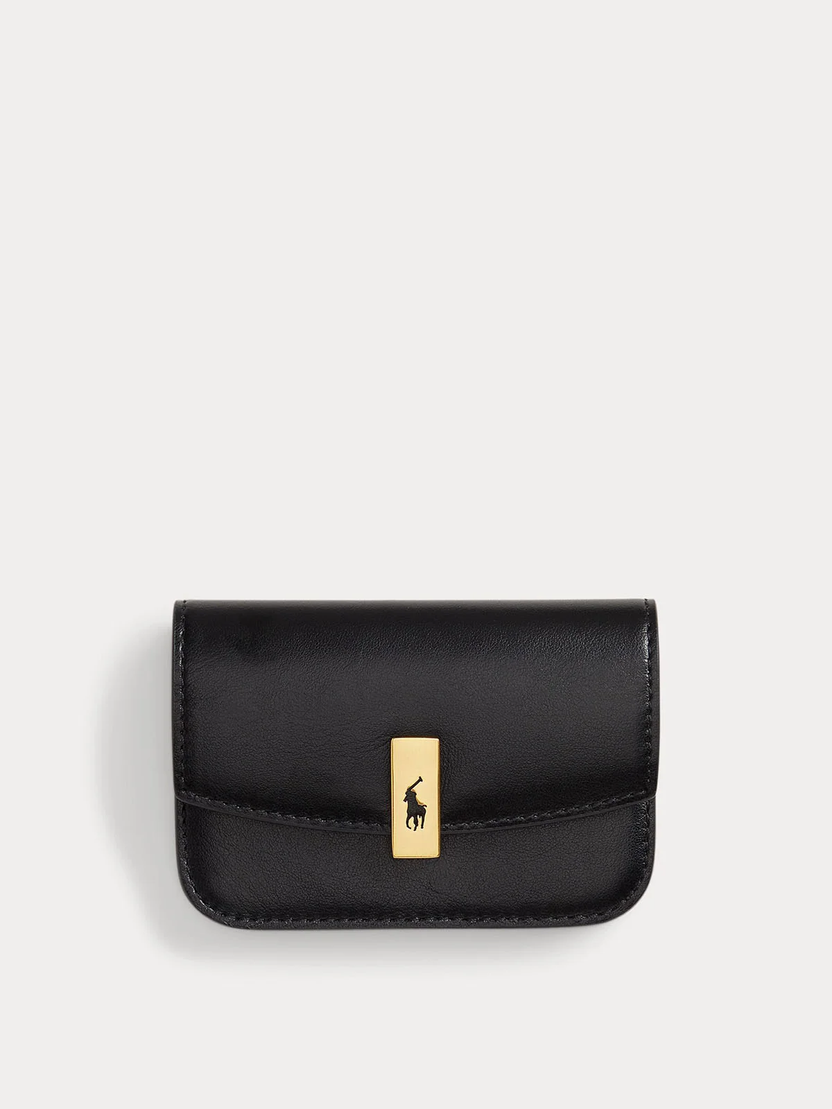 POLO RALPH LAUREN Ví Đựng Thẻ Nữ Polo Id Leather Fold-Over Card Case