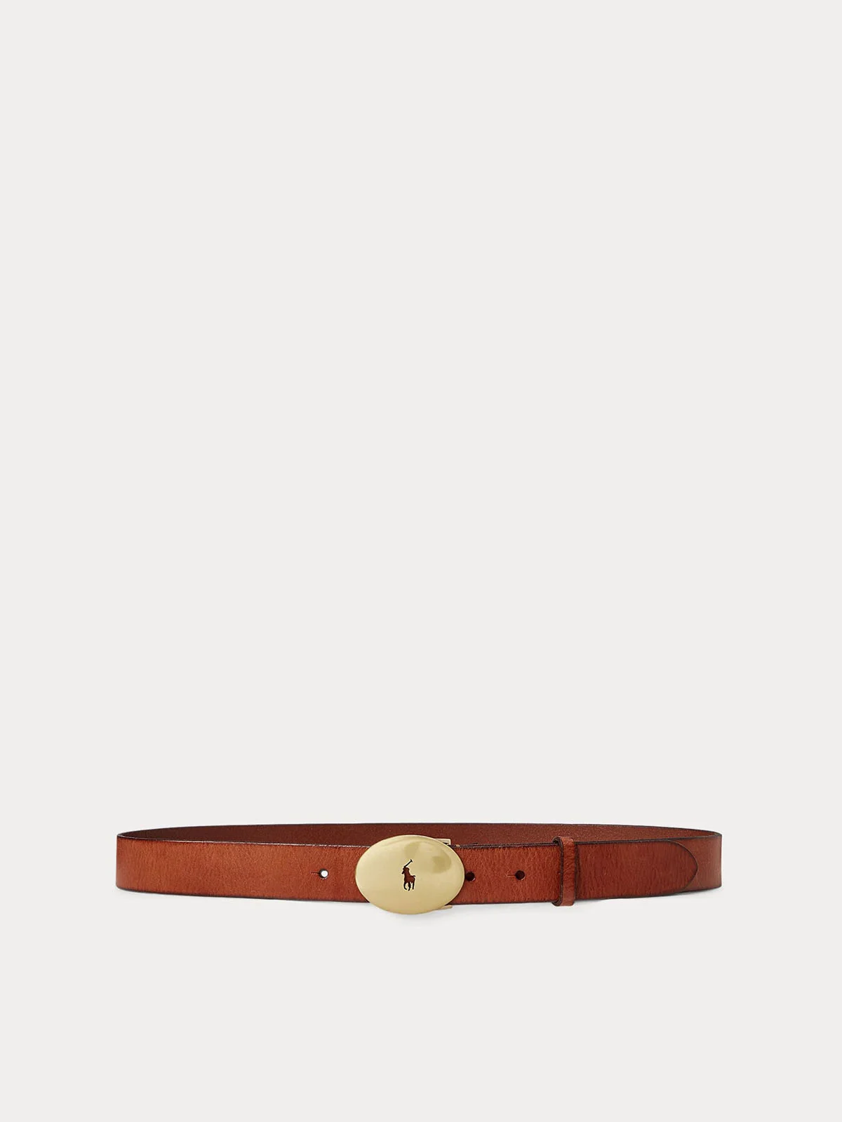 POLO RALPH LAUREN Dây Nịt Nữ Polo Id Oval-Buckle Vachetta Belt