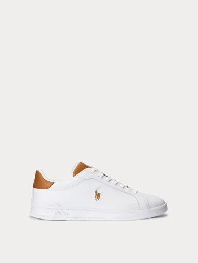POLO RALPH LAUREN Giày Nam Heritage Court Ii Leather Sneaker