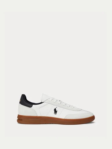 POLO RALPH LAUREN Giày Nam Bedford Leather-Suede Sneaker