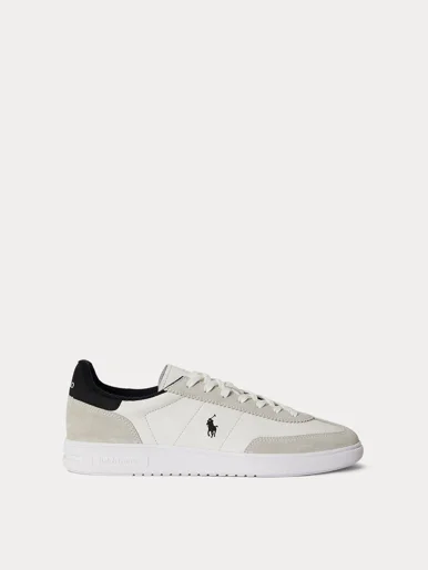 POLO RALPH LAUREN Giày Nam Bedford Leather-Suede Sneaker
