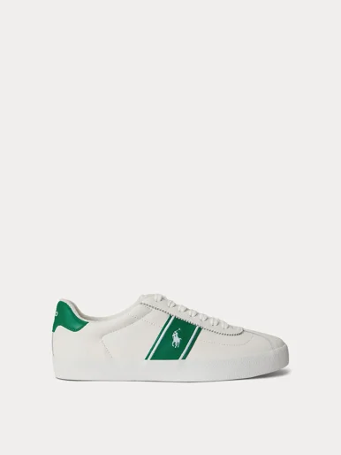 POLO RALPH LAUREN Giày Nam Court Vulc Leather Sneaker