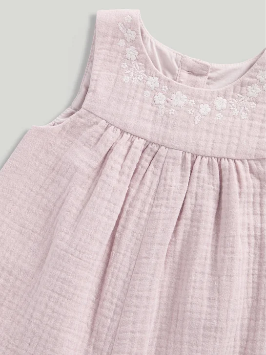 mothercare Bộ 2 áo liền quần bé gái