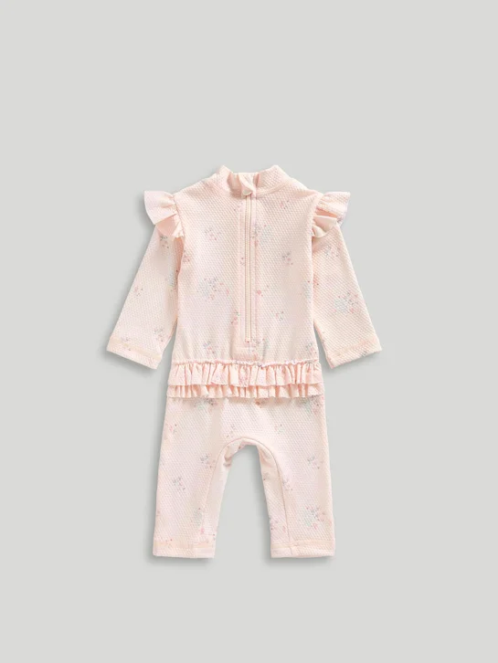 mothercare Bộ 2 - áo liền quần, nón bé gái