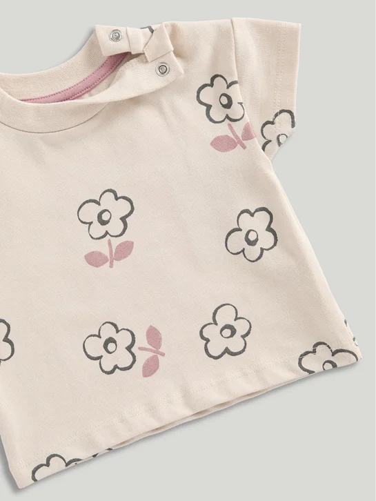 mothercare Bộ 3 - áo thun, quần, nón bé gái