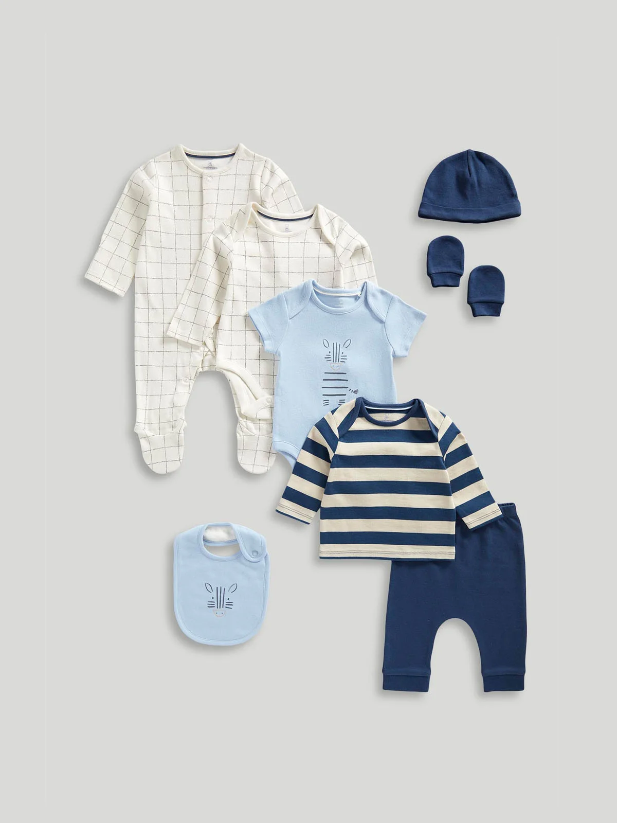 mothercare Bộ 8 món bé trai