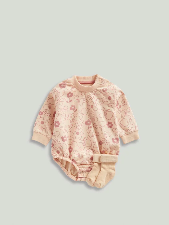 mothercare Bộ 2 - áo liền quần, vớ bé gái