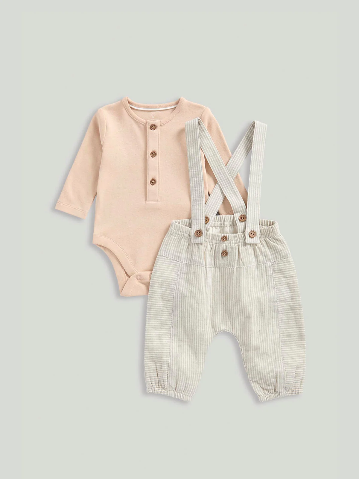 mothercare Bộ 2 - áo liền quần, quần bé trai