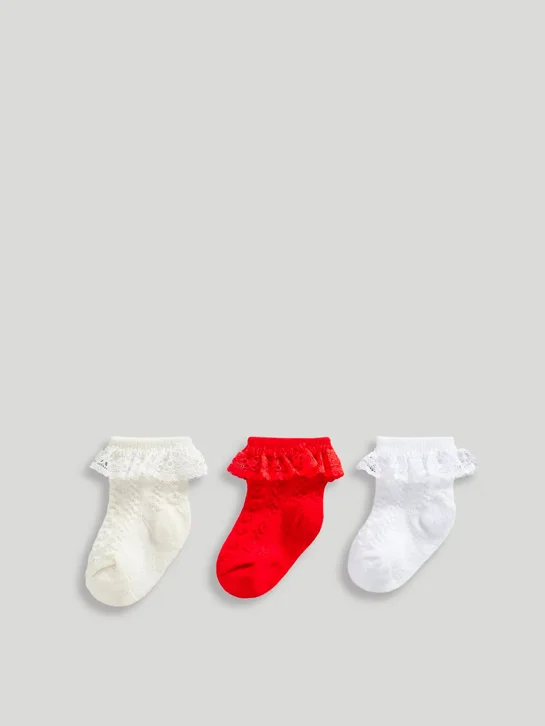mothercare Bộ 3 vớ bé gái