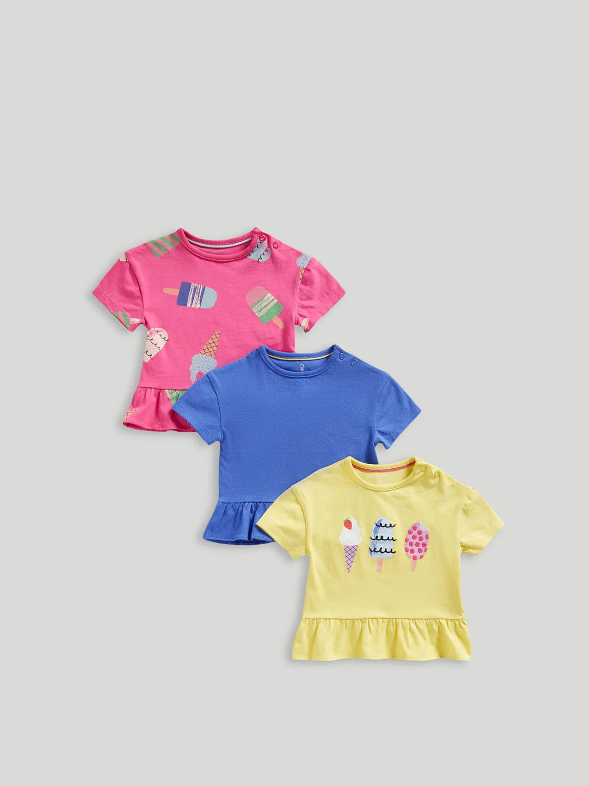 mothercare Bộ 3: áo thun bé gái