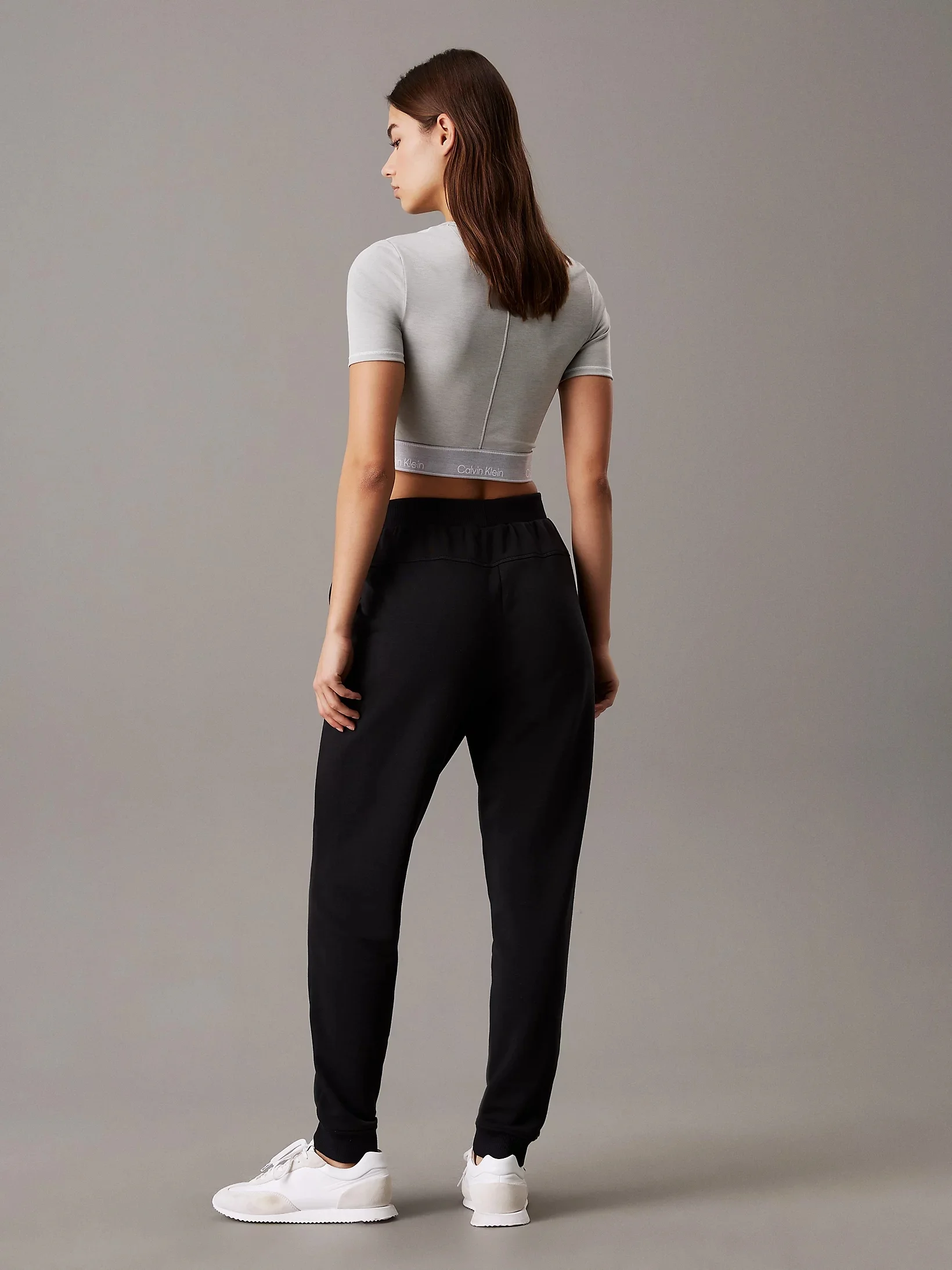 CK SPORT Áo Thun Thể Thao Nữ Fitted Fit