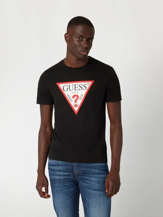 GUESS MAN Áo Thun Nam - Cn Ss Original Logo Tee