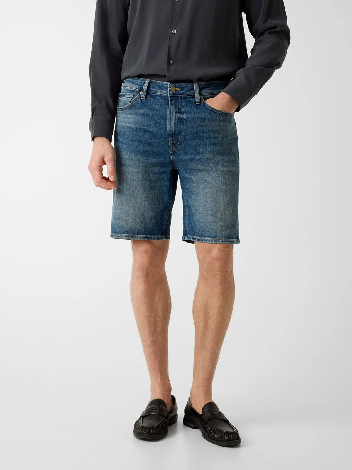 GUESS MAN Quần Ngắn Jeans Nam - Rodeo Short