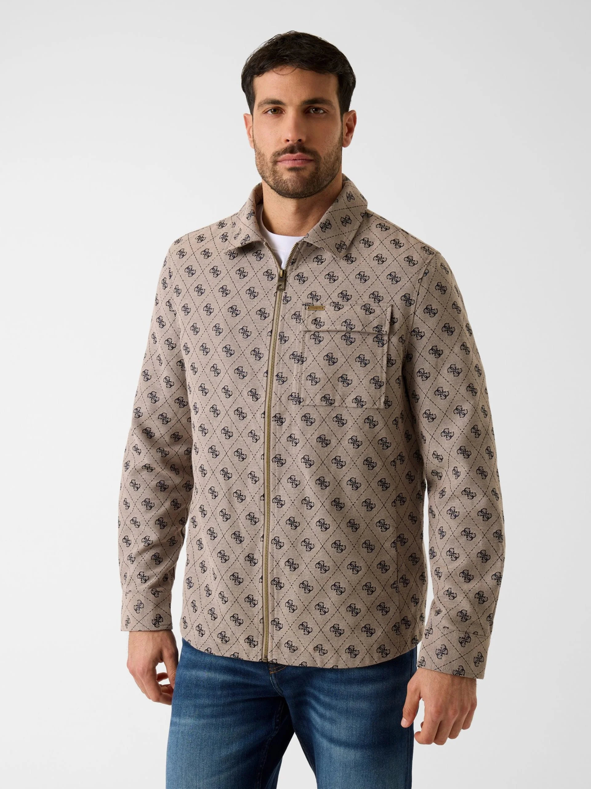 GUESS MAN Áo Khoác Nam - 4G Shacket