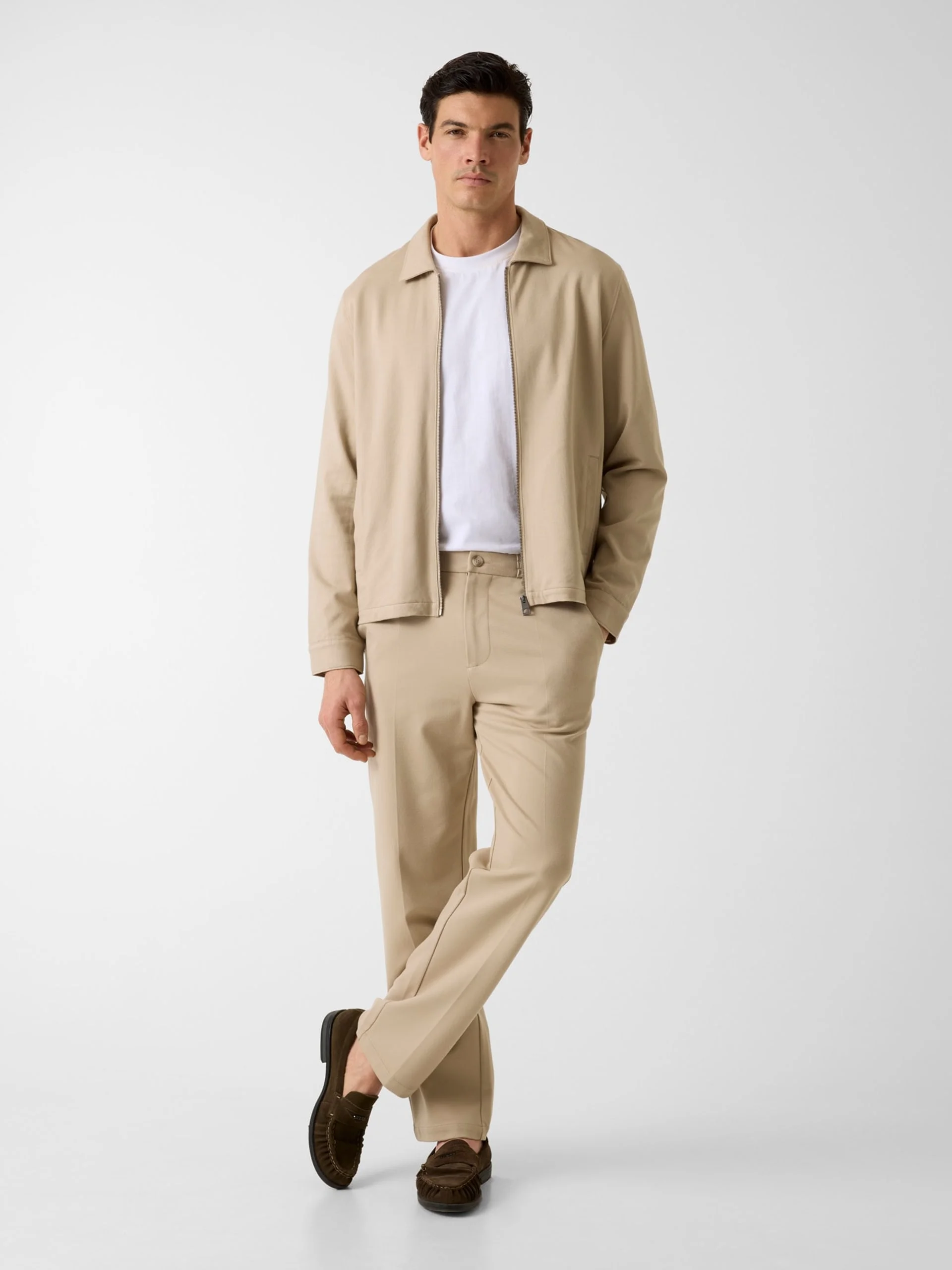 GUESS MAN Áo Khoác Nam - Alton Knit Zip Jacket