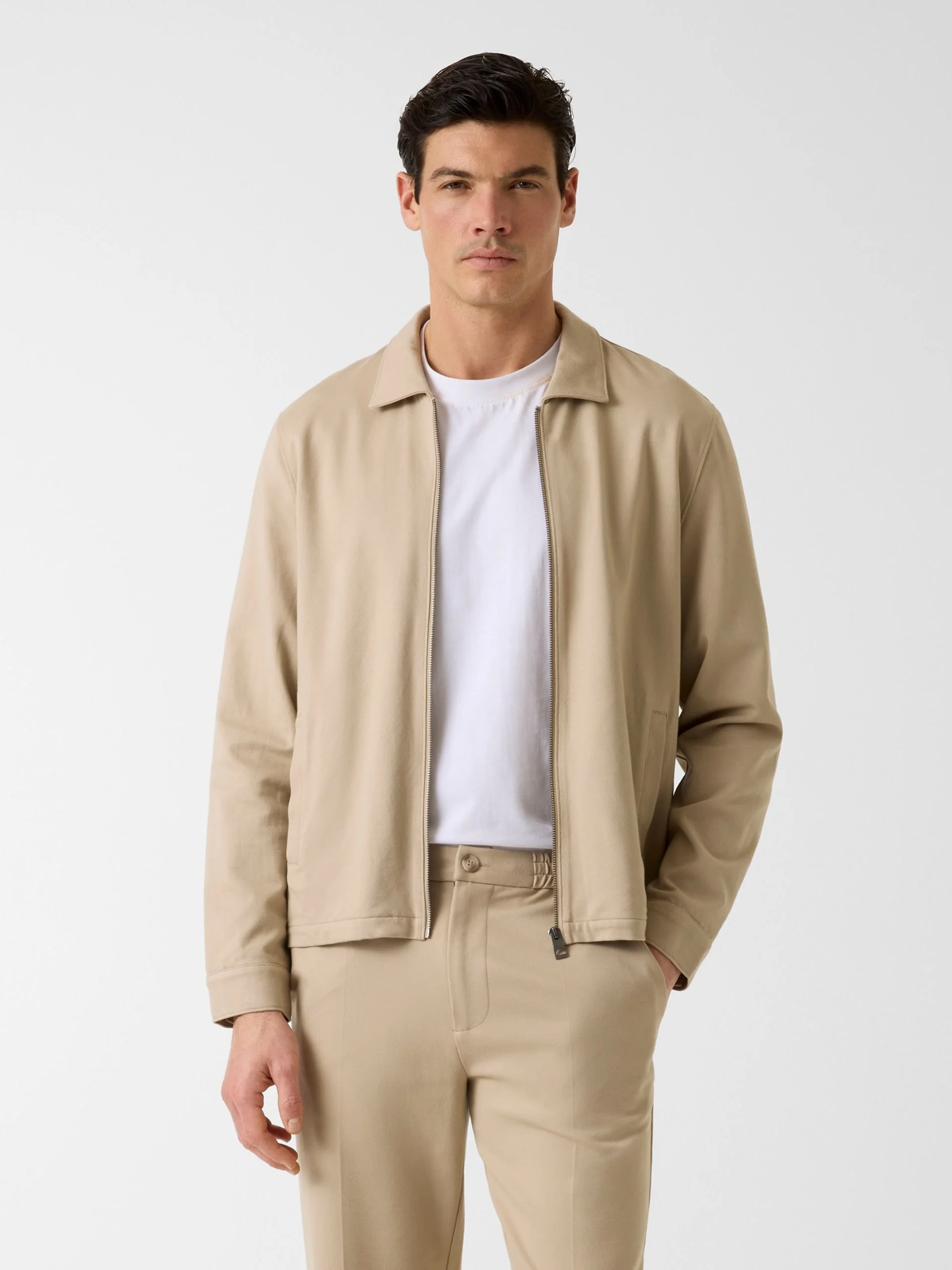 GUESS MAN Áo Khoác Nam - Alton Knit Zip Jacket