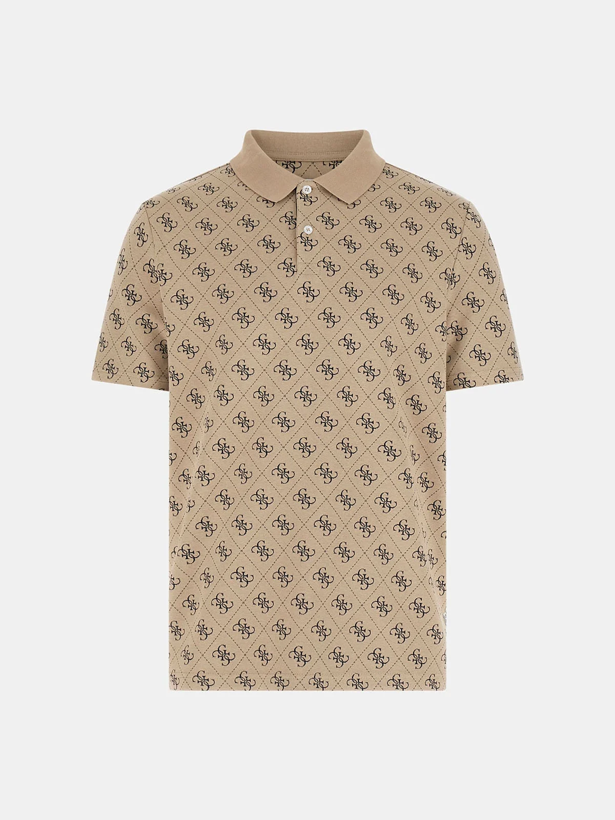 GUESS MAN Áo Polo Nam - Ss All Over 4G Jacqaurd Polo