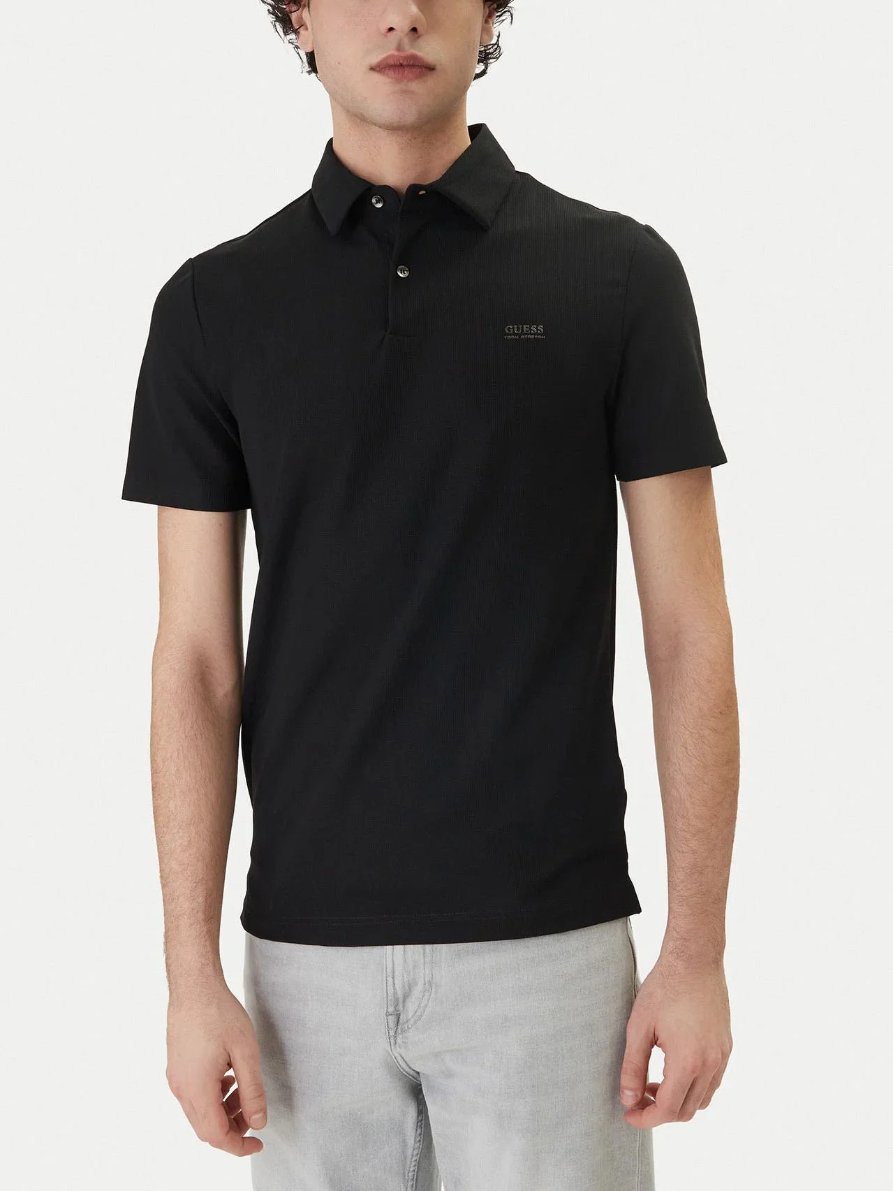 GUESS MAN Áo Polo Nam - Ss New Tech Stretch Polo
