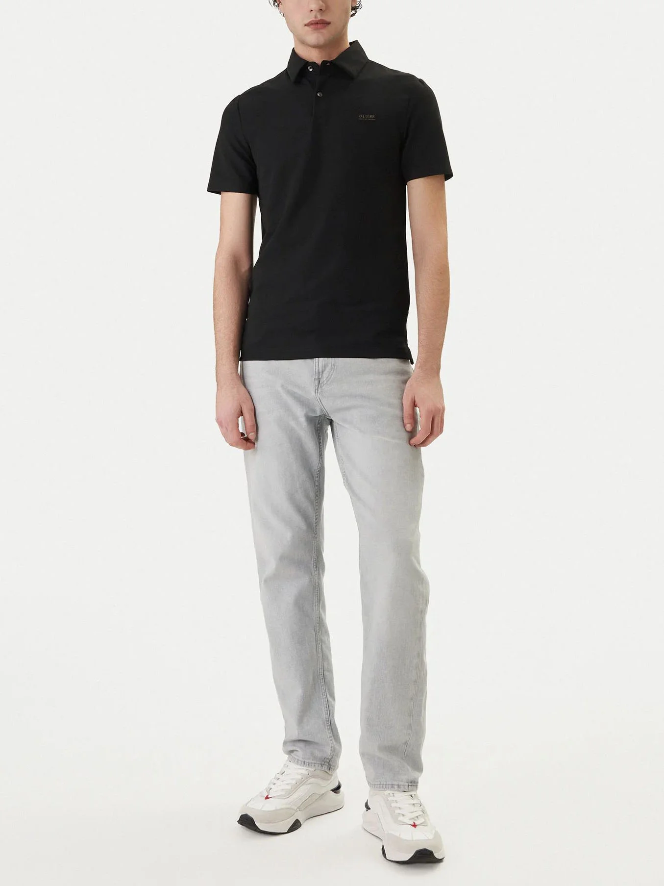 GUESS MAN Áo Polo Nam - Ss New Tech Stretch Polo