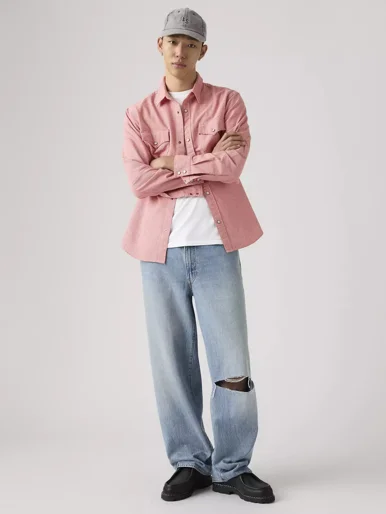 LEVI'S Áo Sơ Mi Nam Tay Dài - Relaxed Relaxed Fit Western