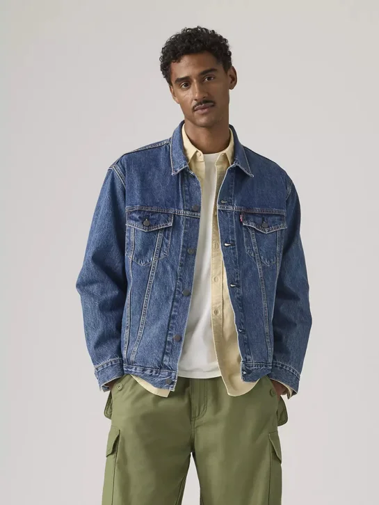 LEVI'S Áo Khoác Jeans Nam - Relaxed Relaxed Fit