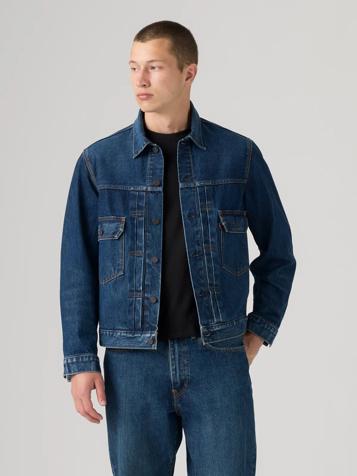 LEVI'S Áo Khoác Jeans Nam - Relaxed Type 2
