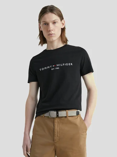 TOMMY HILFIGER Áo Thun Nam Tay Ngắn IM Core Tommy Logo Tee