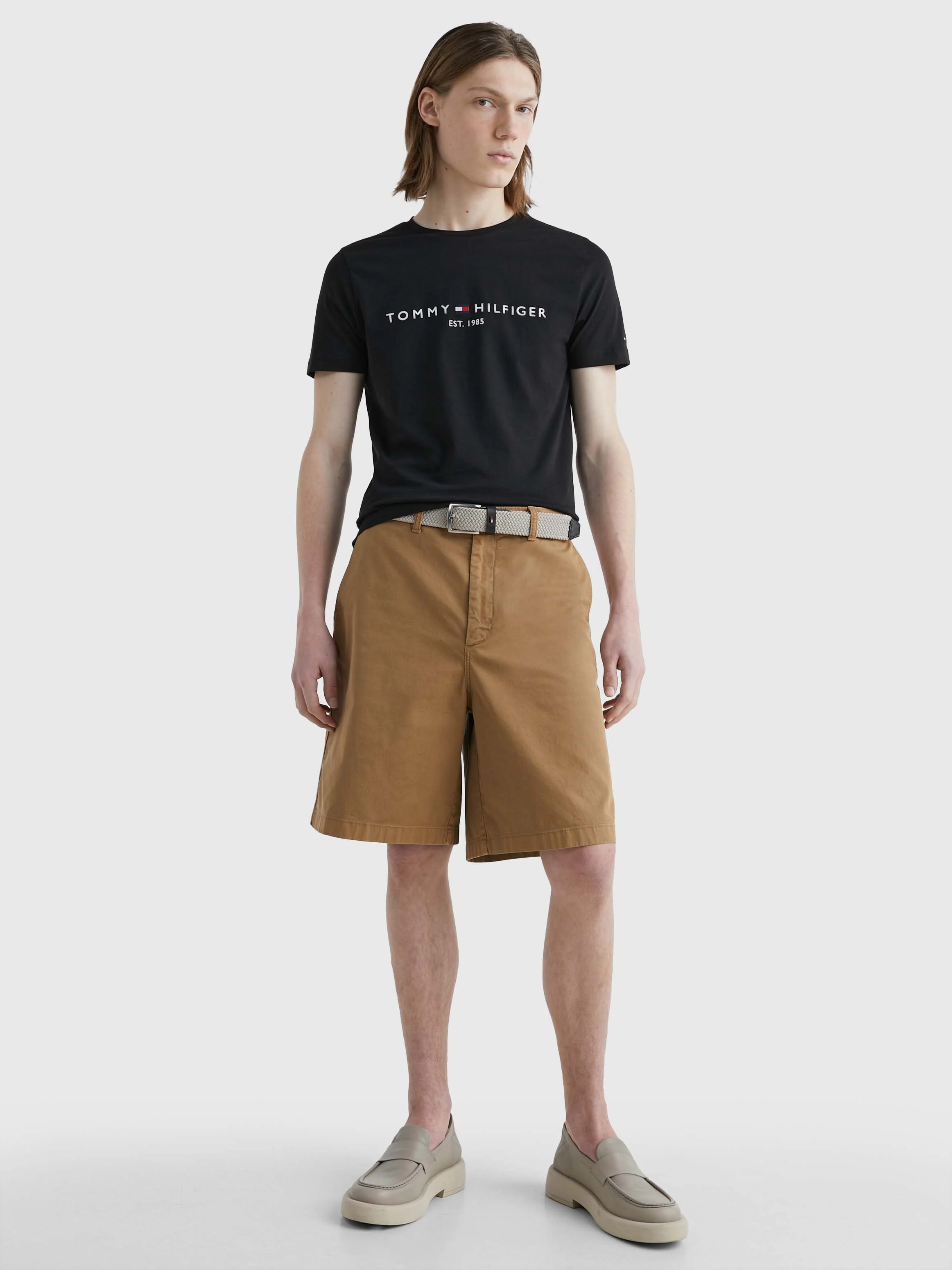 TOMMY HILFIGER Áo Thun Nam Tay Ngắn IM Core Tommy Logo Tee