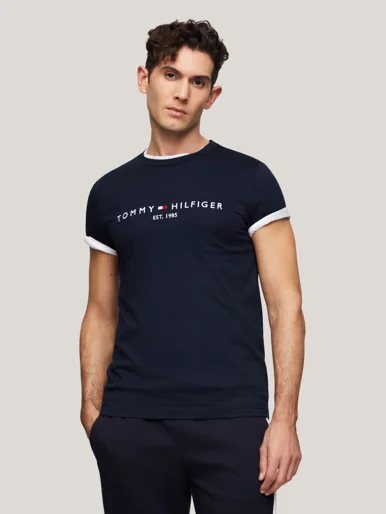 TOMMY HILFIGER Áo Thun Nam Tay Ngắn IM Core Tommy Logo Tee