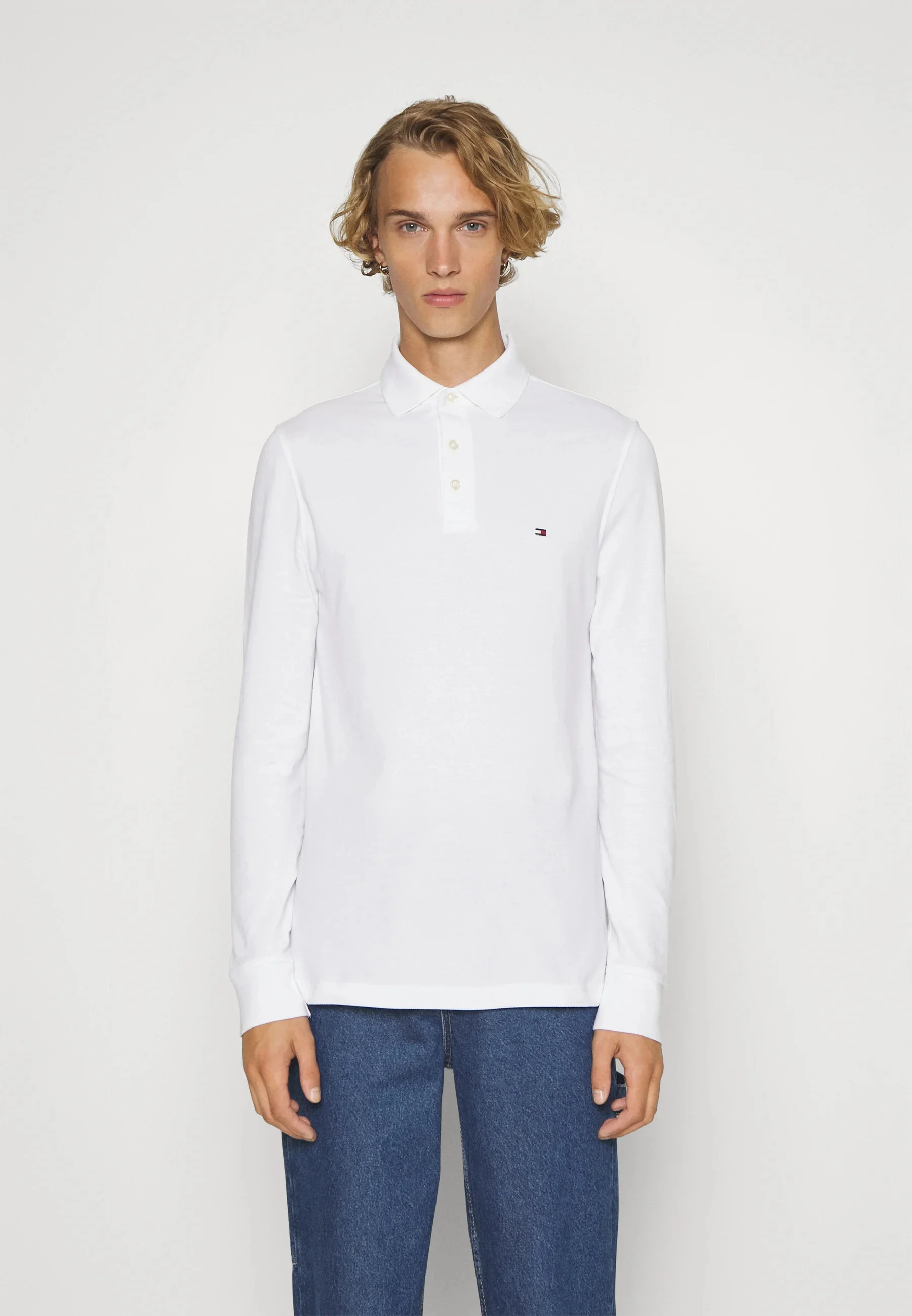 TOMMY HILFIGER Áo Polo Nam Tay Dài 1985 Slim LS Polo