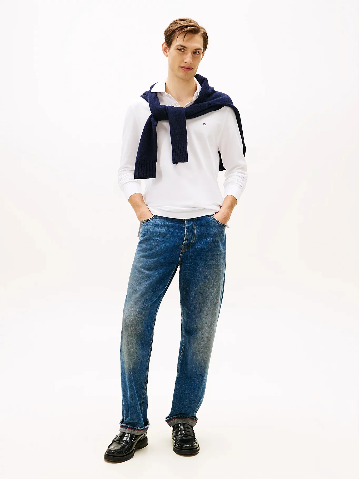 TOMMY HILFIGER Áo Polo Nam Tay Dài 1985 Slim LS Polo