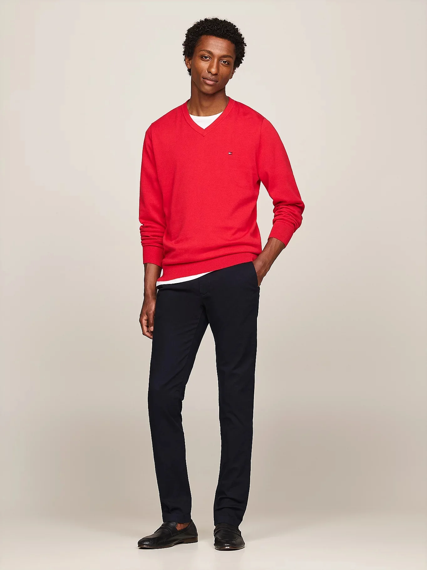 TOMMY HILFIGER Quần Dài Nam WCC Bleecker ESSential TWILL