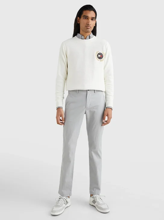 TOMMY HILFIGER Quần Dài Nam Denton Printed Structure