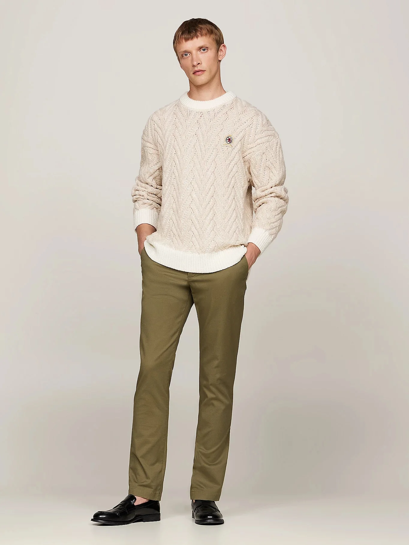 TOMMY HILFIGER Quần Dài Nam - Chino Bleecker 1985 Pima Cotton